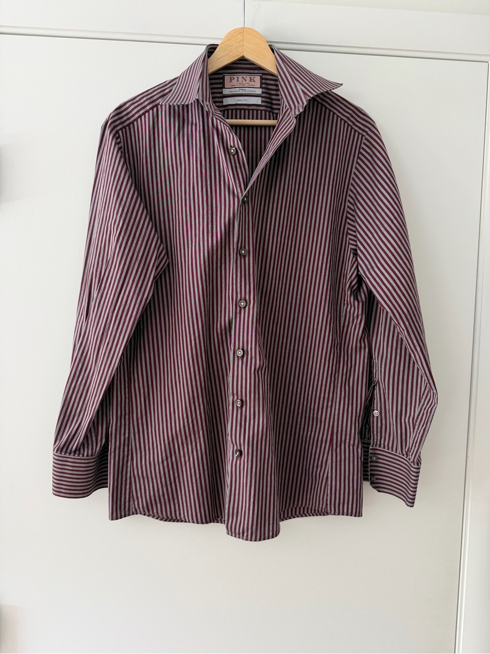 Thomas Pink • Stripe Button Down Shirt